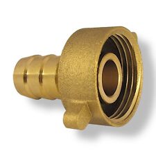 Schlauchverschraubung Messing 2/3 Schlauchtülle IG mit Dichtung Schlauchanschluß