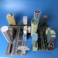 1/300 Diorama Hochhaus Modell
