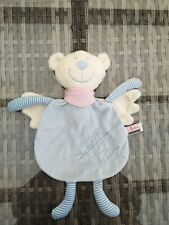 Sigikid Eisbär Engel Flügel Blau Bär Schmusetuch Kuscheltuch Schnuffeltuch 