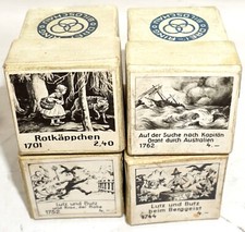 Rollfilm Drei Ring Bildschau Märchen 4 STÜCK DDR Schwarz/Weiss für Pouva Magica