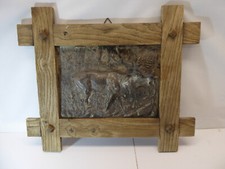 Jagdrelief HB Bommer Hirsch