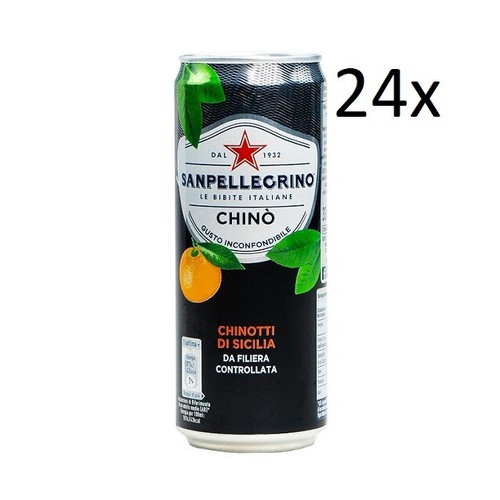 24x san pellegrino - pellegrino, chinotto