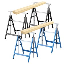 2/4x Gerüstbock Stahl Metallbock Höhenverstellbar Arbeitsbock Unterstellbock