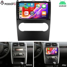 Für Mercedes-Benz A/B Klasse W169 W245 9" Autoradio 2+64GB Android 15.0 GPS Navi