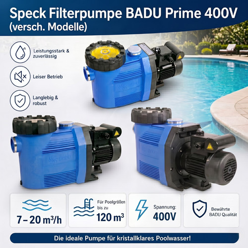 Speck poolpumpe badu - speck, prime