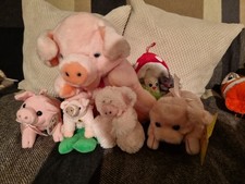 5 Glücksbringer Stofftiere