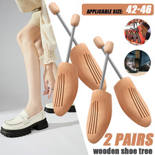 2 Paar Holz SCHUHSPANNER