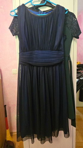 Esprit damen abendkleid blau - damen,