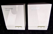 2 Stück TP-Link Powerline TL-PA6010 AV600 Netzwerk LAN Adapter 600Mbps