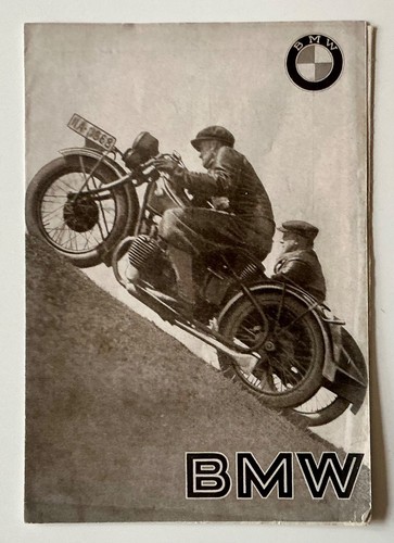 Bmw prospekt 1928 1929 - prospekt, /