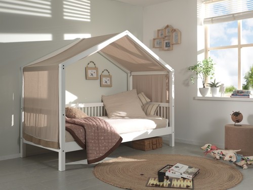 Hausbett kinderbett 90x200 - hausbett,