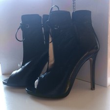 Fersengold Leder Stiefelette