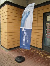 Beachflag/ Werbefahne/ Werbebanner
