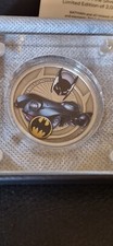 1 oz Batmobil 1989 silver coin Silbermünze