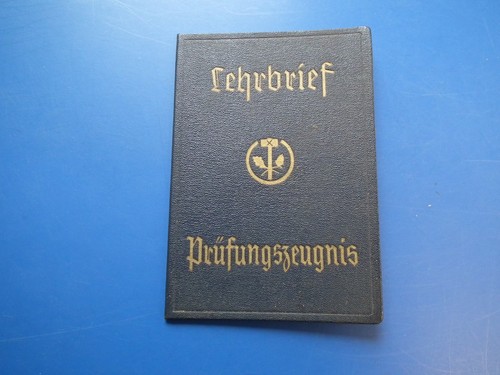 Lehrbrief und prüfungszeugnis - und,
