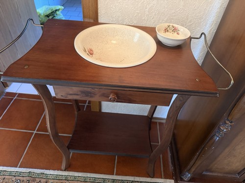 Waschtisch landhausstil - waschtisch, im