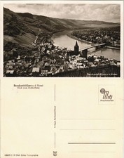Bernkastel-Kues Berncastel-Cues Blick vom Doktorberg Panorama-Ansicht 1940