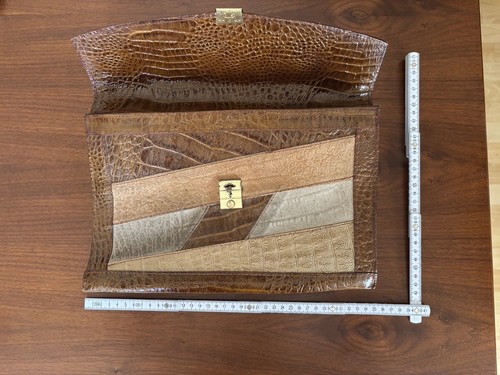 Aktentasche leder braun beige - aktentasche,