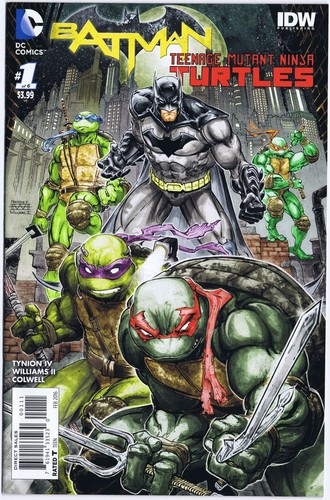 Batman teenage mutant ninja - -,