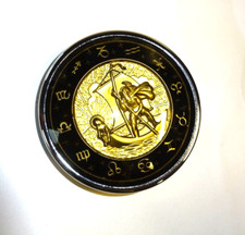 Hupenknopf St Christopherus Hupknopf für Banjo Lenkrad VW Käfer - 55 Porsche 356