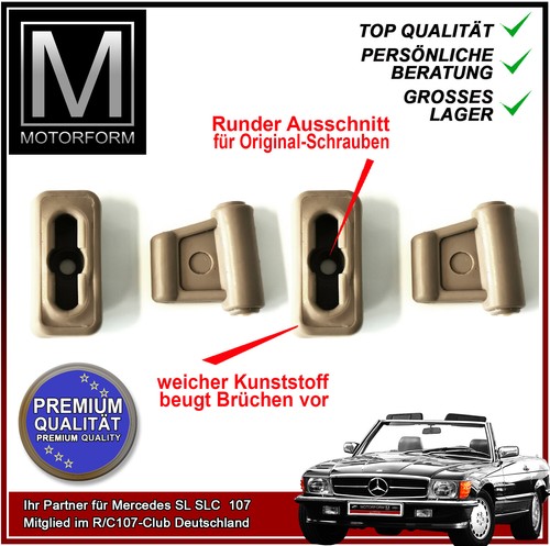 Satz clips beige teilig - satz, 4-teilig