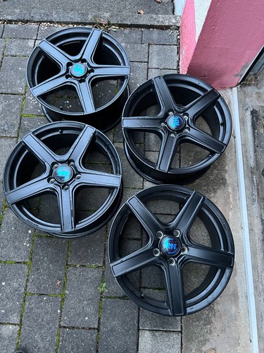 Fast neue alufelgen 7 5 - 4x,