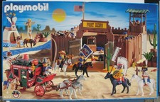 PLAYMOBIL 4072 FORT RENO Western Set Indianer Nordstaatler Soldaten Cowboy Figur
