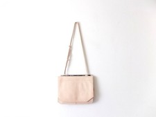 beige Zara Leder
