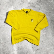 Vintage ferrari pullover - vintage, gelb
