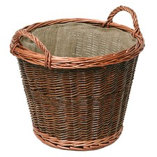 Weidenkorb, hell, rund, mit