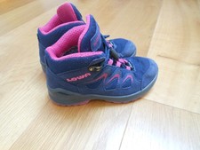 Trekkingschuhe Lowa Kinder gr.29 dunkelblau-pink