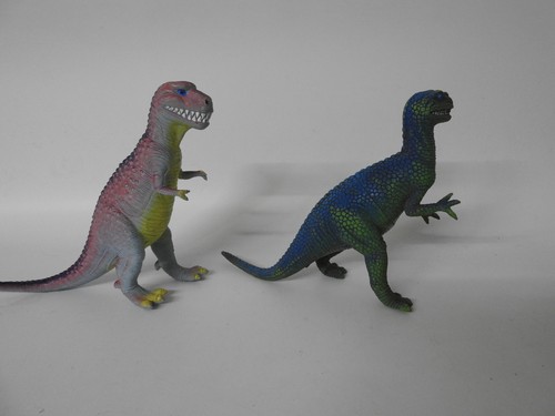 Großer vintage dinosaurier - 2x,