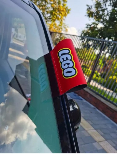 Auto aufkleber lego waschmarke - aufkleber,