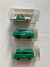 s.e.s. Berlin Modellauto 1:87 Polizei (DDR) 2 x Barkas B 1000 1 x Lada Nova OVP