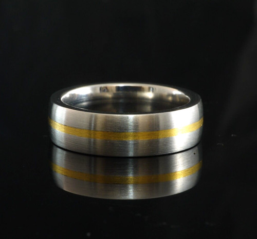 Ring edelstahl gold marke - gold,