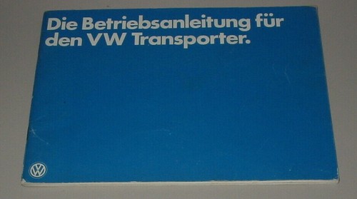 Betriebsanleitung - , vw