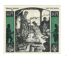 Notgeld - Quedlinburg - Geschichtsserie zur 1000-Jahr-Feier -50 Pf-1922 - Bild 1