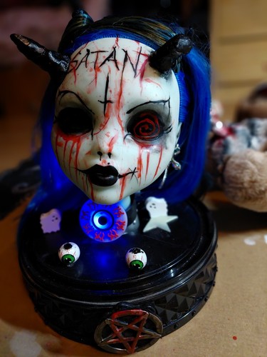 Ooak horror doll living dead - horror,