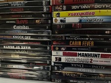 DVD Sammlung Auswahl FSK 18 Saw Jean Claude van Damme Horror Action 15/4/3