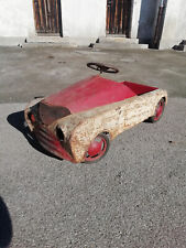 Tretauto antik aus Blech, sehr stabil, voll funktionsfähig