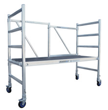 Alumexx FS 75 Klappgerüst Rollgerüst Aluminium fahrgerüst Arbeitshöhe: 3,1M