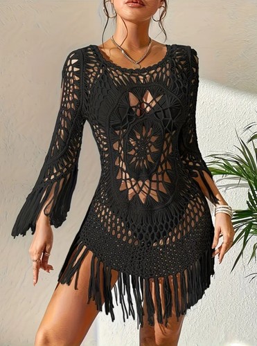 Damen boho strandkleid - damen,