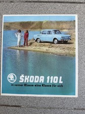 Skoda 110L  Prospekt 1972   In seiner Klasse eine Klasse für sich