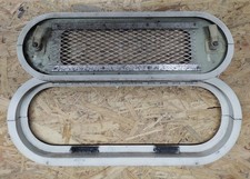 Klappe H 17 x B 47 cm Staufachklappe Außenklappe  Metall Wohnmobil + Gebraucht +