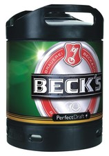 2 x Becks Pils Perfect Draft 6