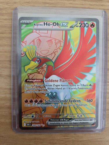 Pokemon karte klarins ex - klarins, ho-oh