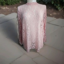 Spitzenshirt 48 50 52 Tragbar