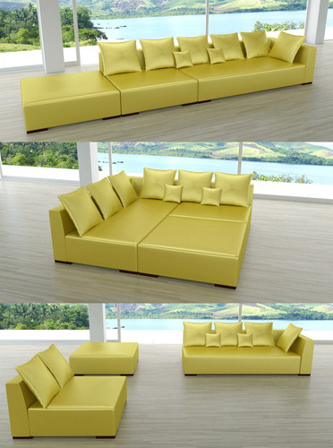 Wohnlandschaft sitzer sofa - wohnlandschaft, 3-sitzer