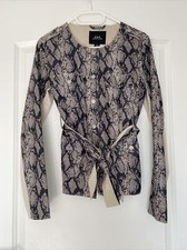 jacke damen s mit Schlangenmuster