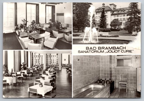 Bad brambach sanatorium - ak,